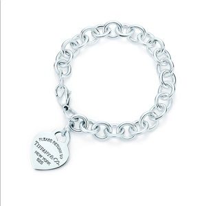 Tiffany & Co. Heart Tag Charm Bracelet